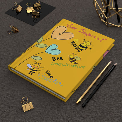 Girl's Hardcover Journal "Bee Inspired"