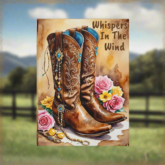 Country Journal Hardcover "Whispers in the Wind" 5x8