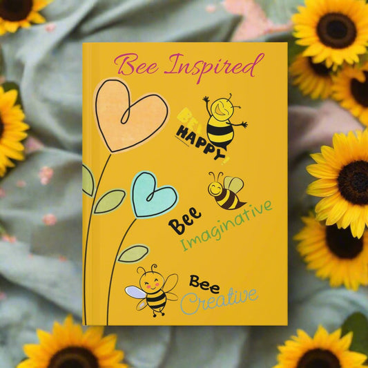 Girl's Hardcover Journal "Bee Inspired"