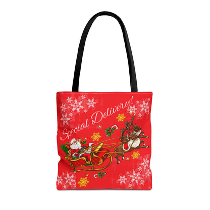 Beautiful festive Christmas Tote Bag Three Sizes Available