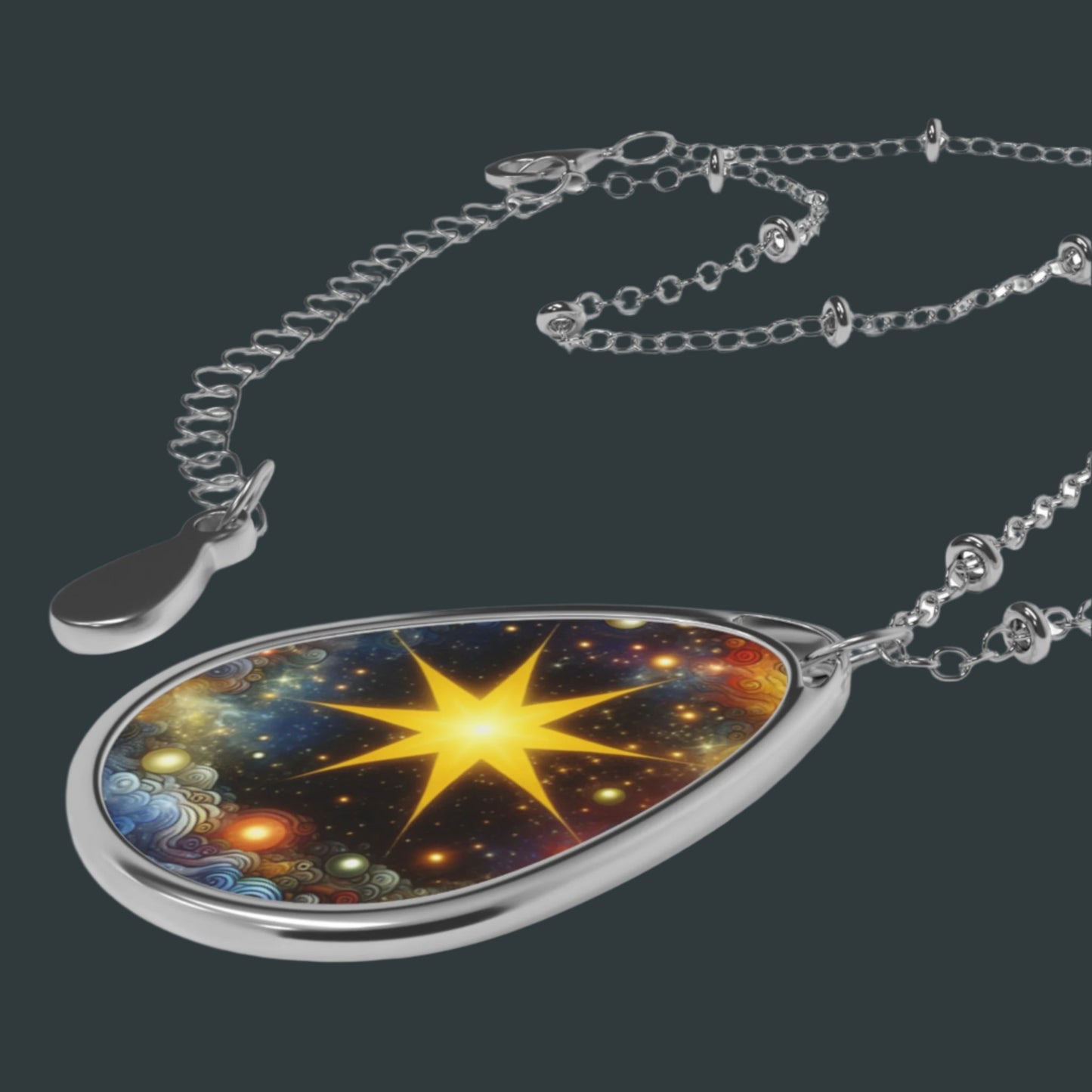 Starburst Zen likePendant Necklace