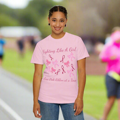 Pink Breast Cancer Awareness Garment-Dyed T-Shirt