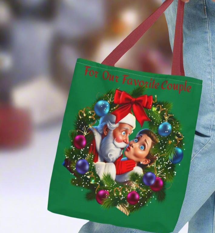 Personalized Tote Bag for Reusable Gift Giving and Family Tradition