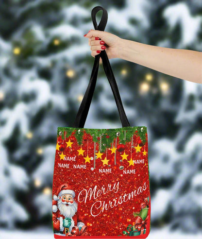 HO! HO! HO! Beautiful festive Christmas Tote Bag Three Sizes Available