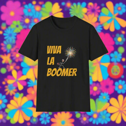 VIVA LA BOOMER  Stick Figure T-Shirt . Cute and fun!